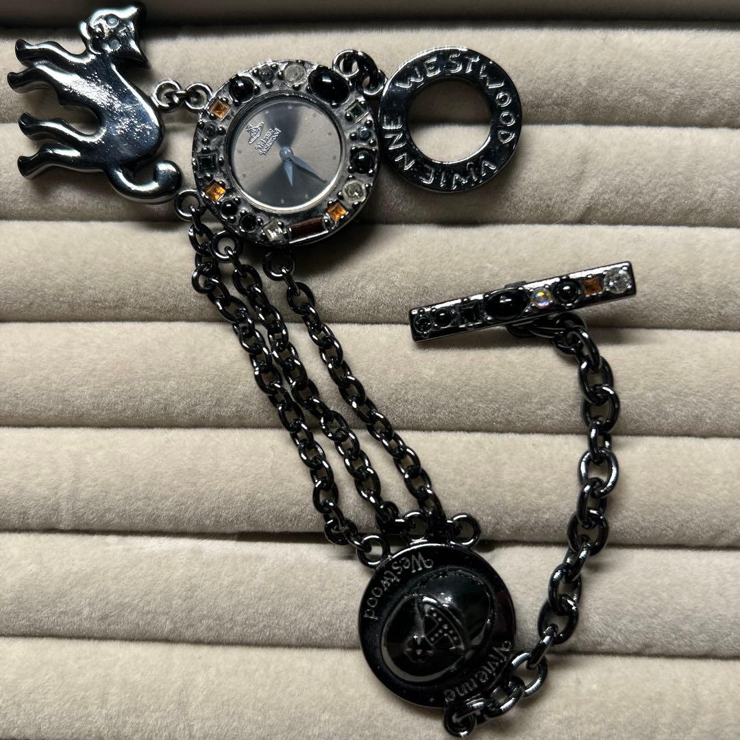 Vivienne Westwood Black Cat 時計