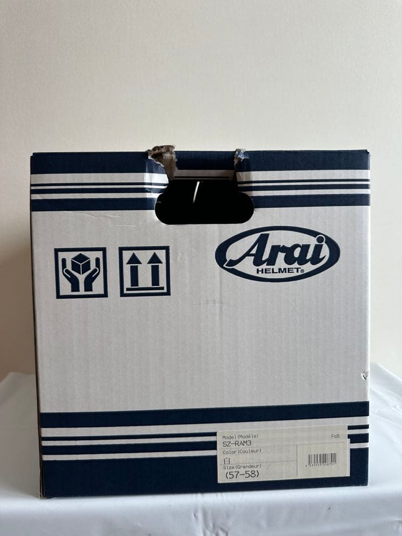 寿*司様 Arai アライ SZ-Ram3 ホワイト ジェットヘルメット　57-