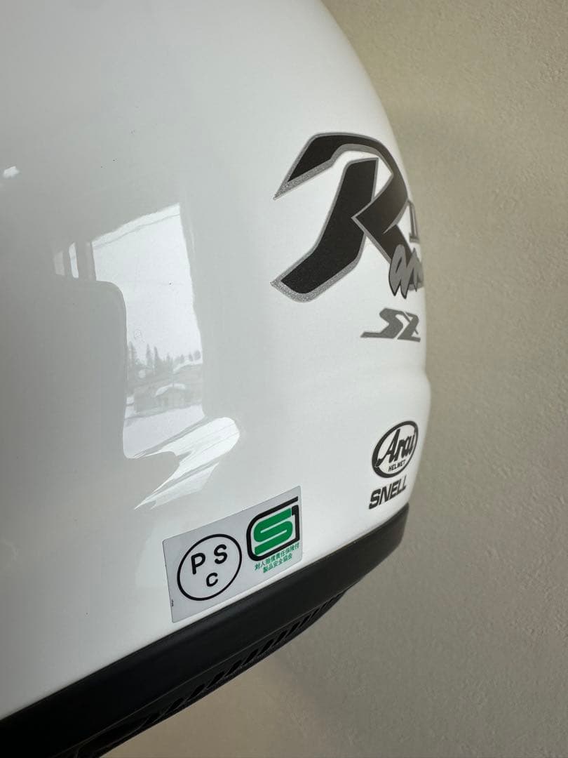 寿*司様 Arai アライ SZ-Ram3 ホワイト ジェットヘルメット　57-
