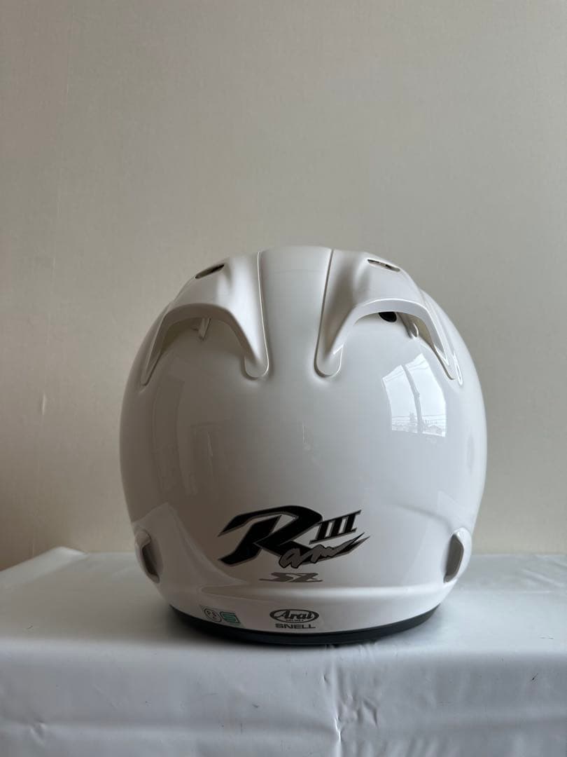 寿*司様 Arai アライ SZ-Ram3 ホワイト ジェットヘルメット　57-