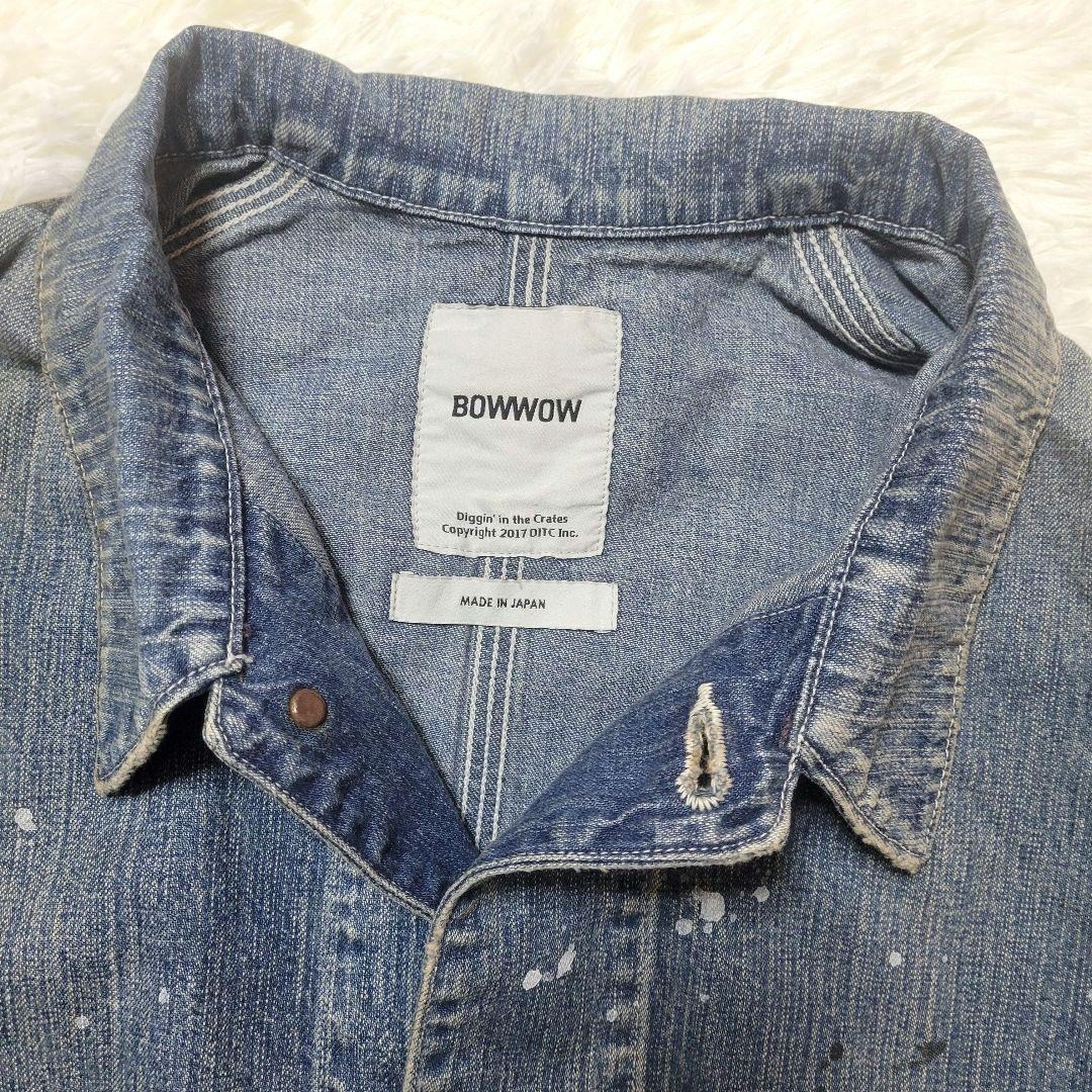 BOWWOW●PAINT-STAINED ENGINEER'S COVERALL