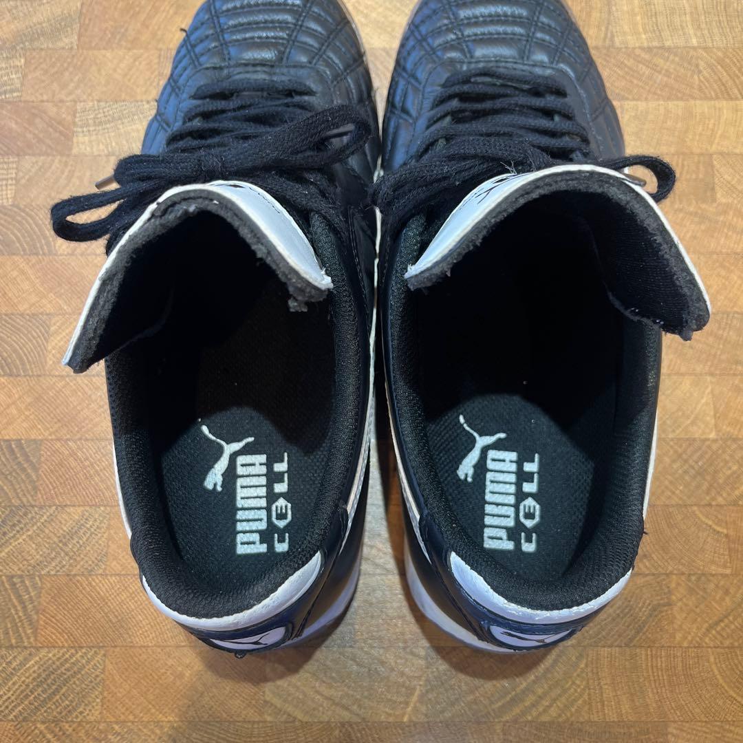 【王道】PUMA メキシコ IT ブラック 24.5cm 室内用 中古