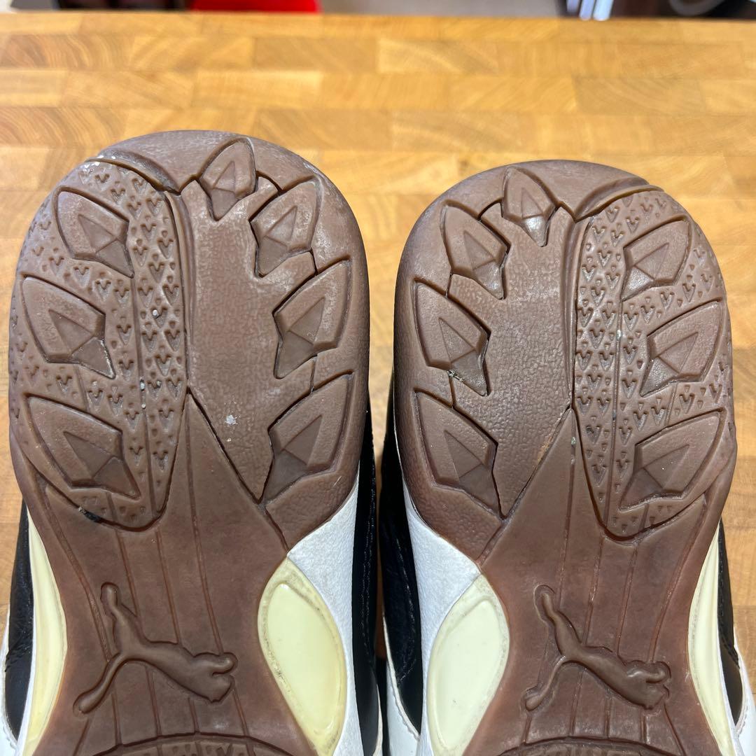 【王道】PUMA メキシコ IT ブラック 24.5cm 室内用 中古