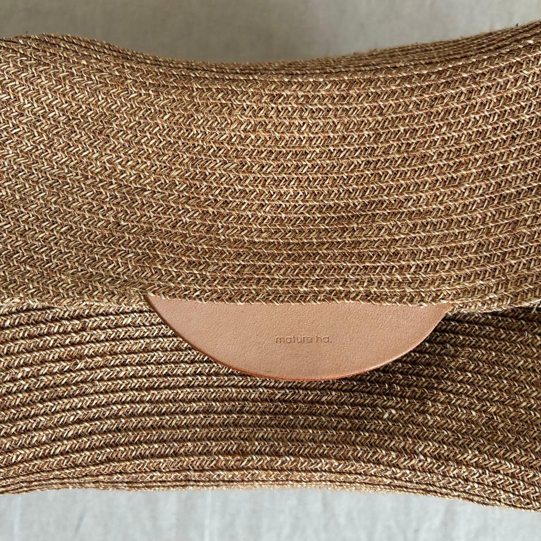 mature ha. マチュアーハ ショルダーバッグ かごバッグ