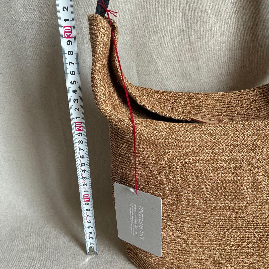 mature ha. マチュアーハ ショルダーバッグ かごバッグ