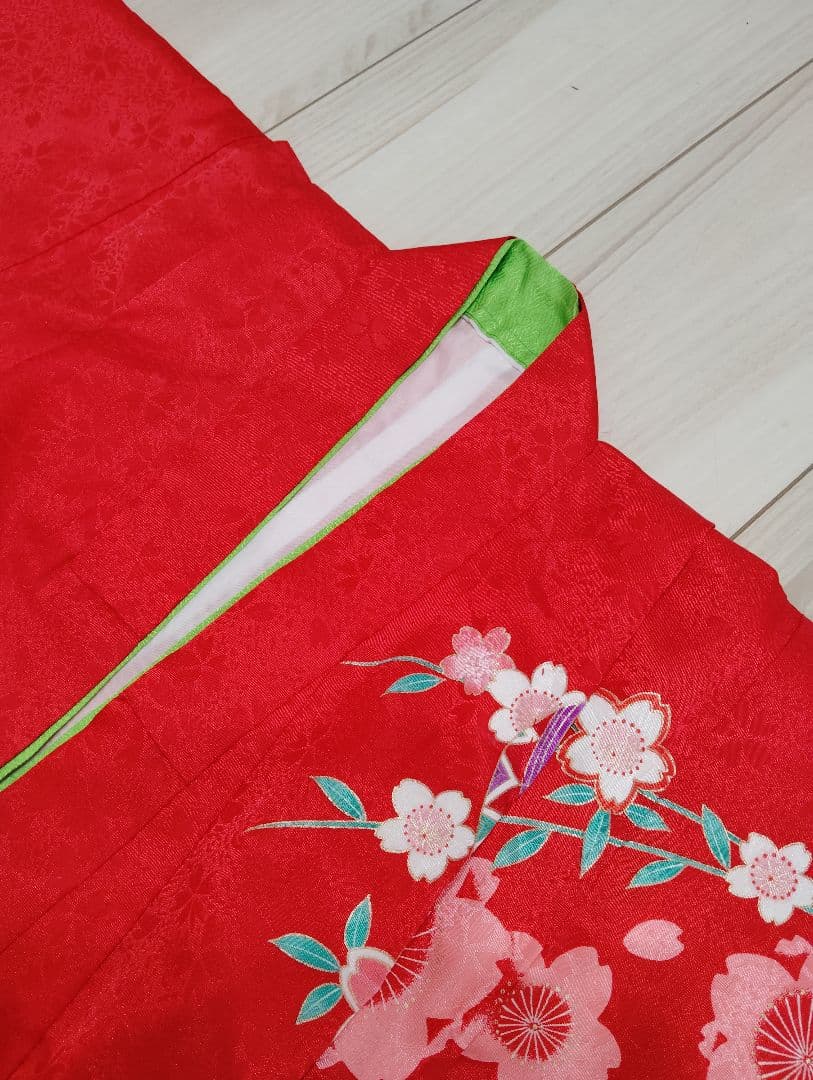 七五三 ７歳 女の子 フルセット 着物 三越