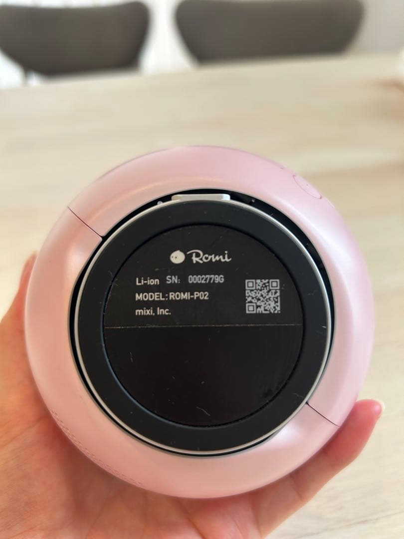 ロミィ 本体 Romi AI 会話 ロボット ピンク