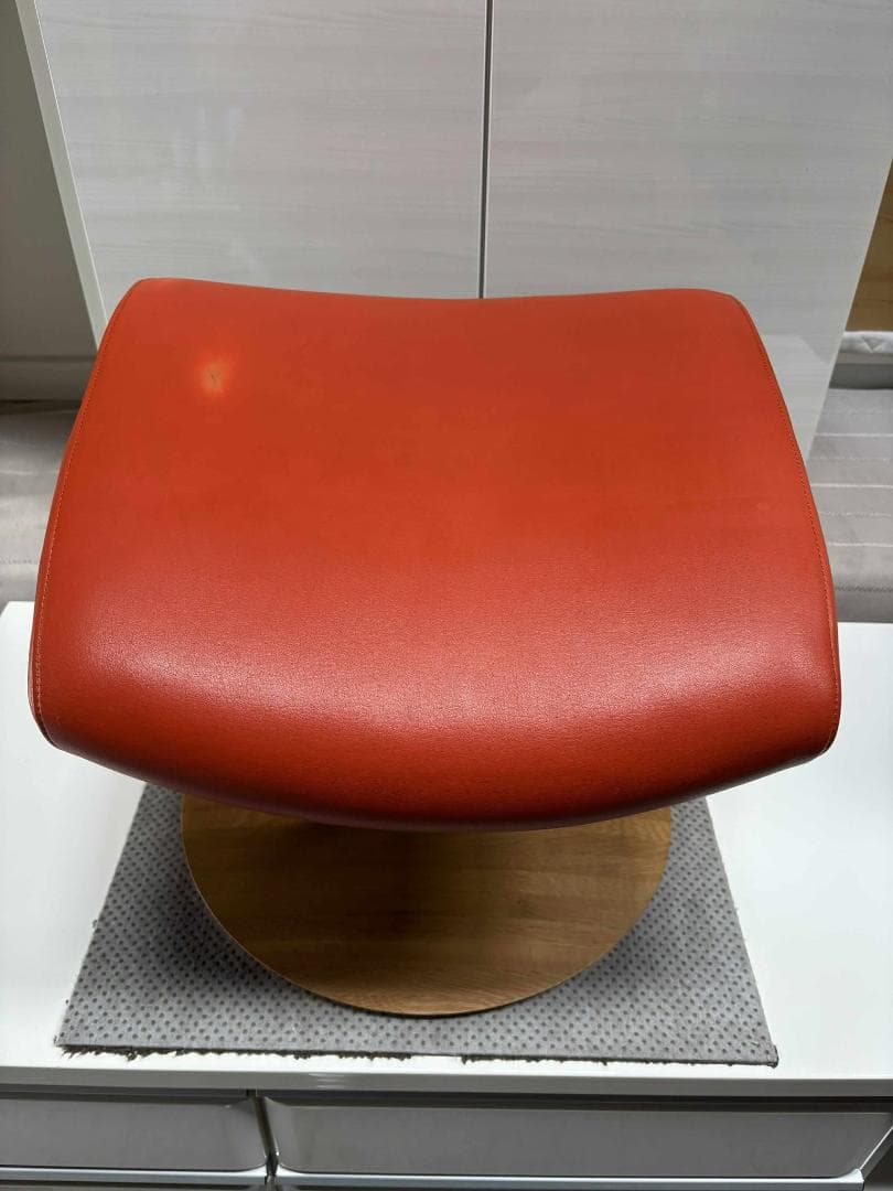 KARIMOKU カリモク フットスツール オットマンのみ Used