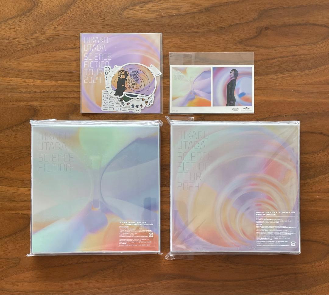 【未使用】宇多田ヒカル/ 完全生産限定　SCIENCE FICTION セット