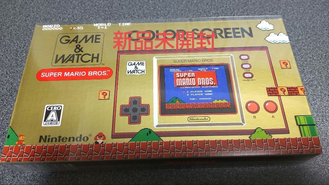 ゲーム&ウオッチ スーパーマリオブラザーズ 任天堂 ゲームウオッチ ゲーム機本体