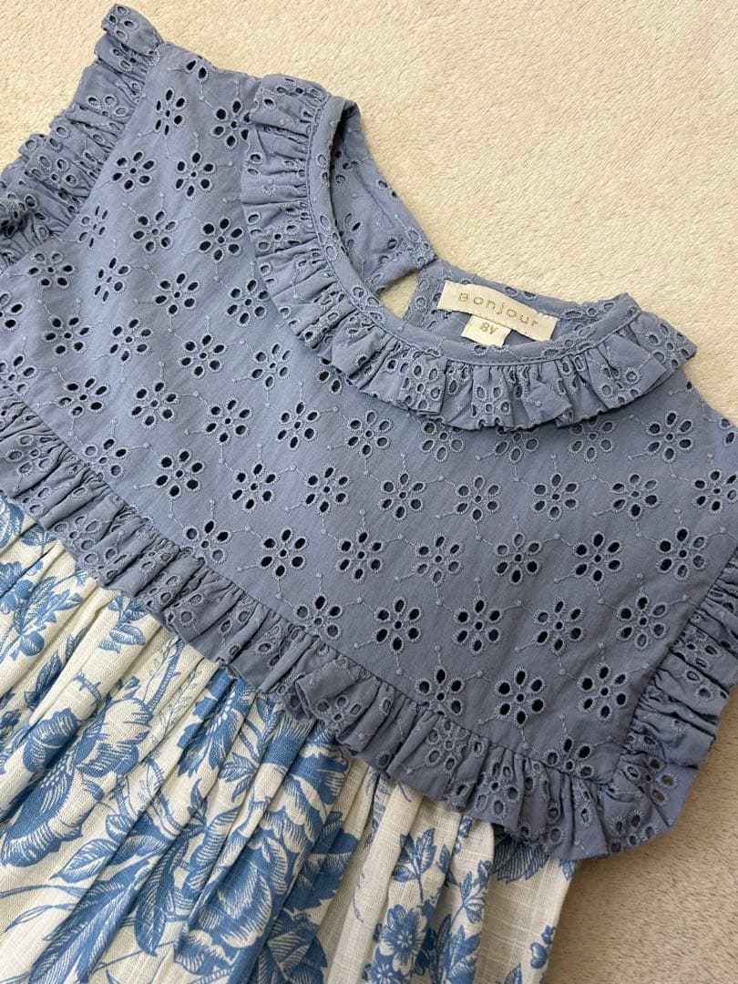 ⭐︎miiさま専用⭐︎bonjour diary PIA DRESS刺繍ワンピース