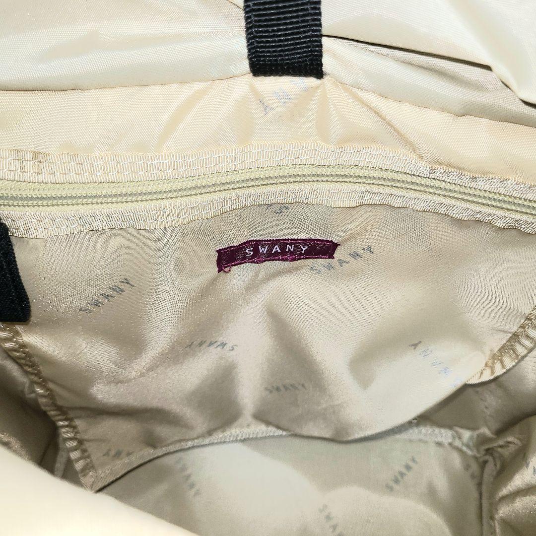 【SUWANY】スワニー　帆布キャリーバック　ストッパー機能　四輪　ブラック