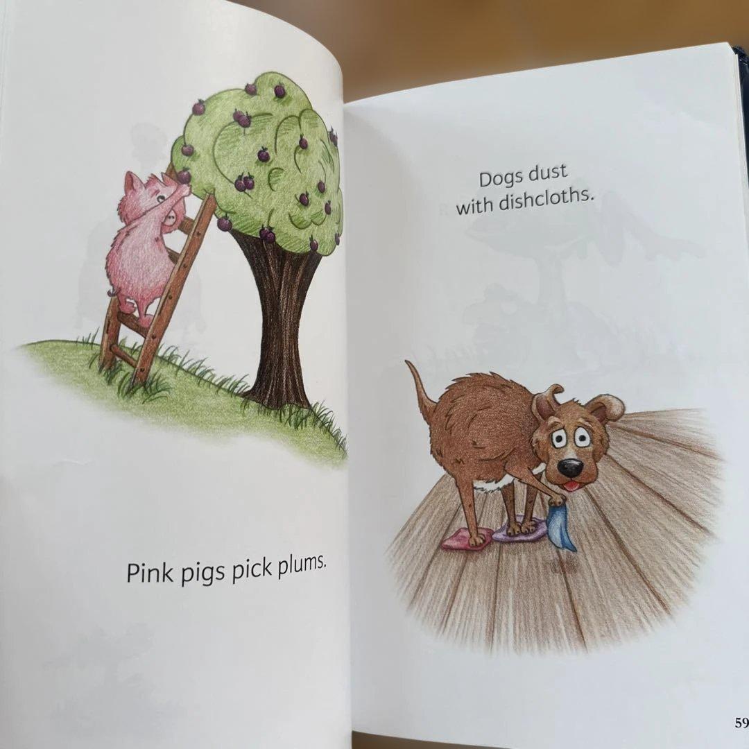 All About Reading Level 1 マニュアル、本3冊