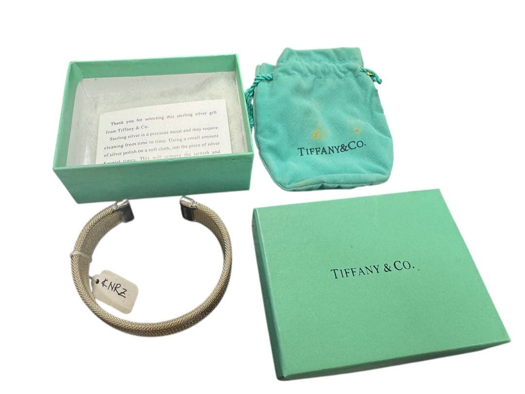 ティファニー ヴィンテージ サマセット バングル ブレスレット 925