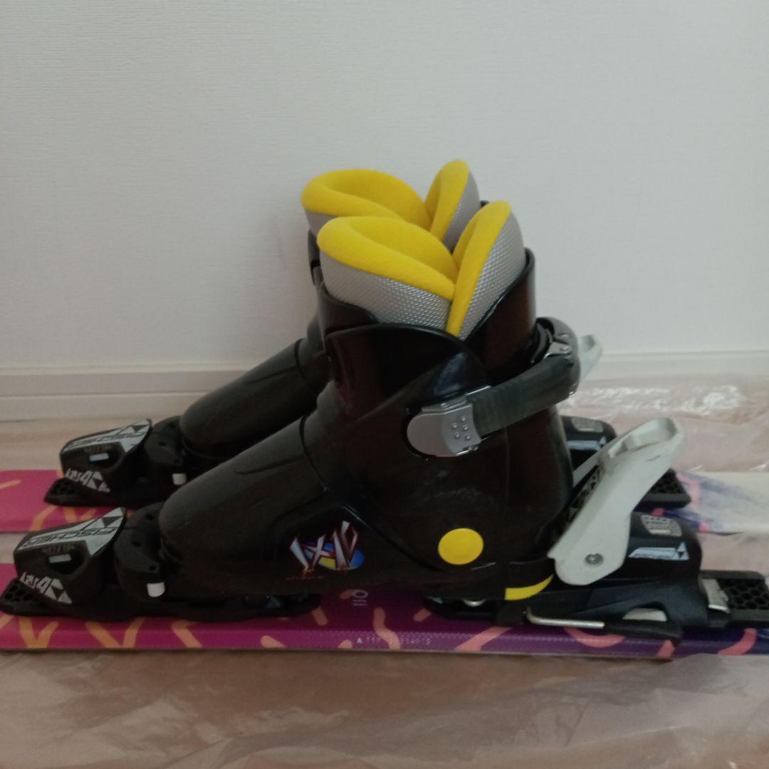 FISCHER スキー板110cmとスキー靴21.0cm