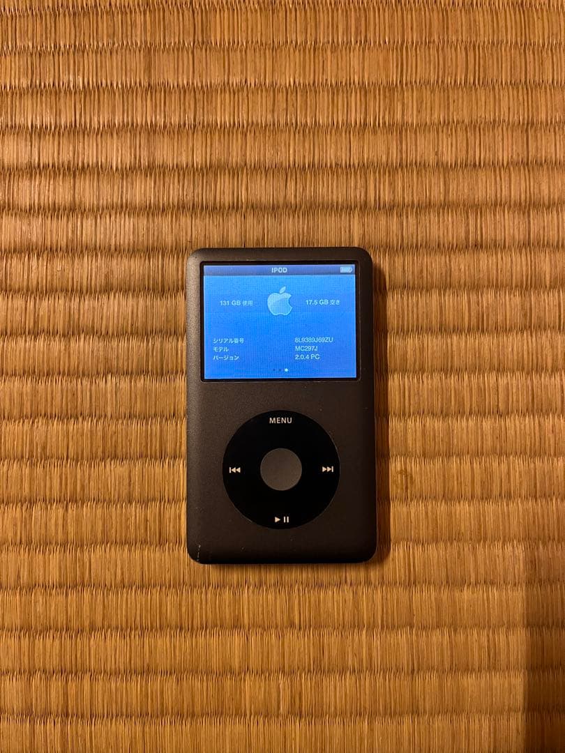 Apple iPod Classic ブラック　160GB MC297J