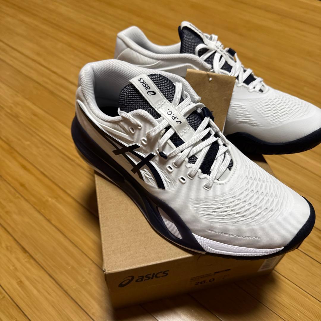 ASICS A.P.C. コラボ GEL-RESILUTION X 26.0cm