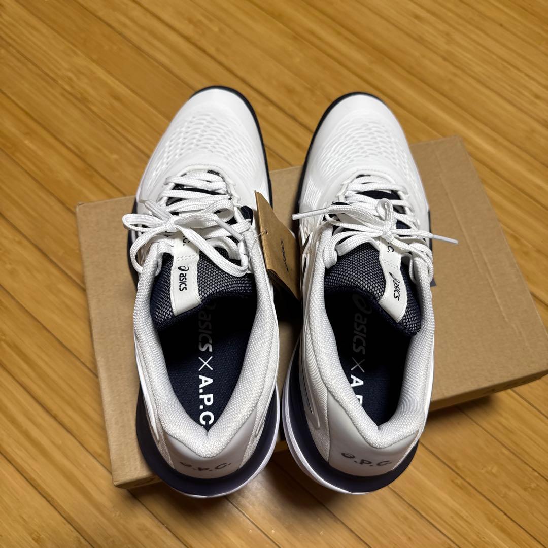 ASICS A.P.C. コラボ GEL-RESILUTION X 26.0cm