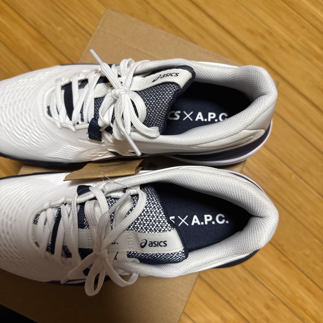 ASICS A.P.C. コラボ GEL-RESILUTION X 26.0cm