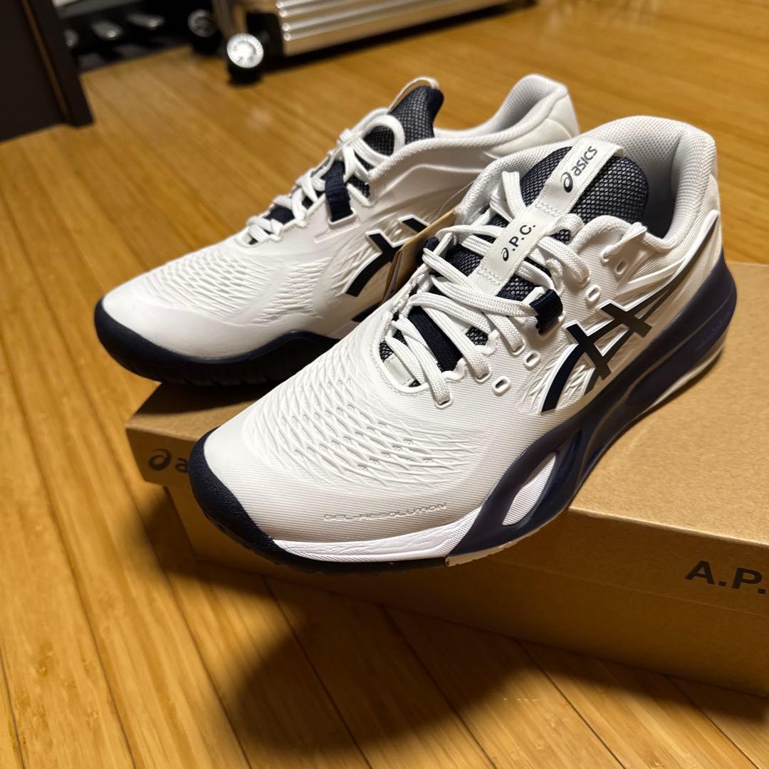 ASICS A.P.C. コラボ GEL-RESILUTION X 26.0cm