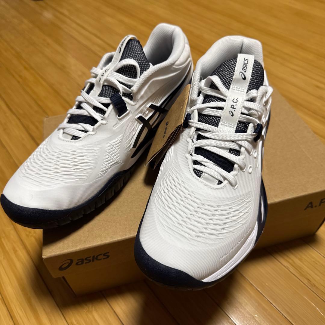 ASICS A.P.C. コラボ GEL-RESILUTION X 26.0cm