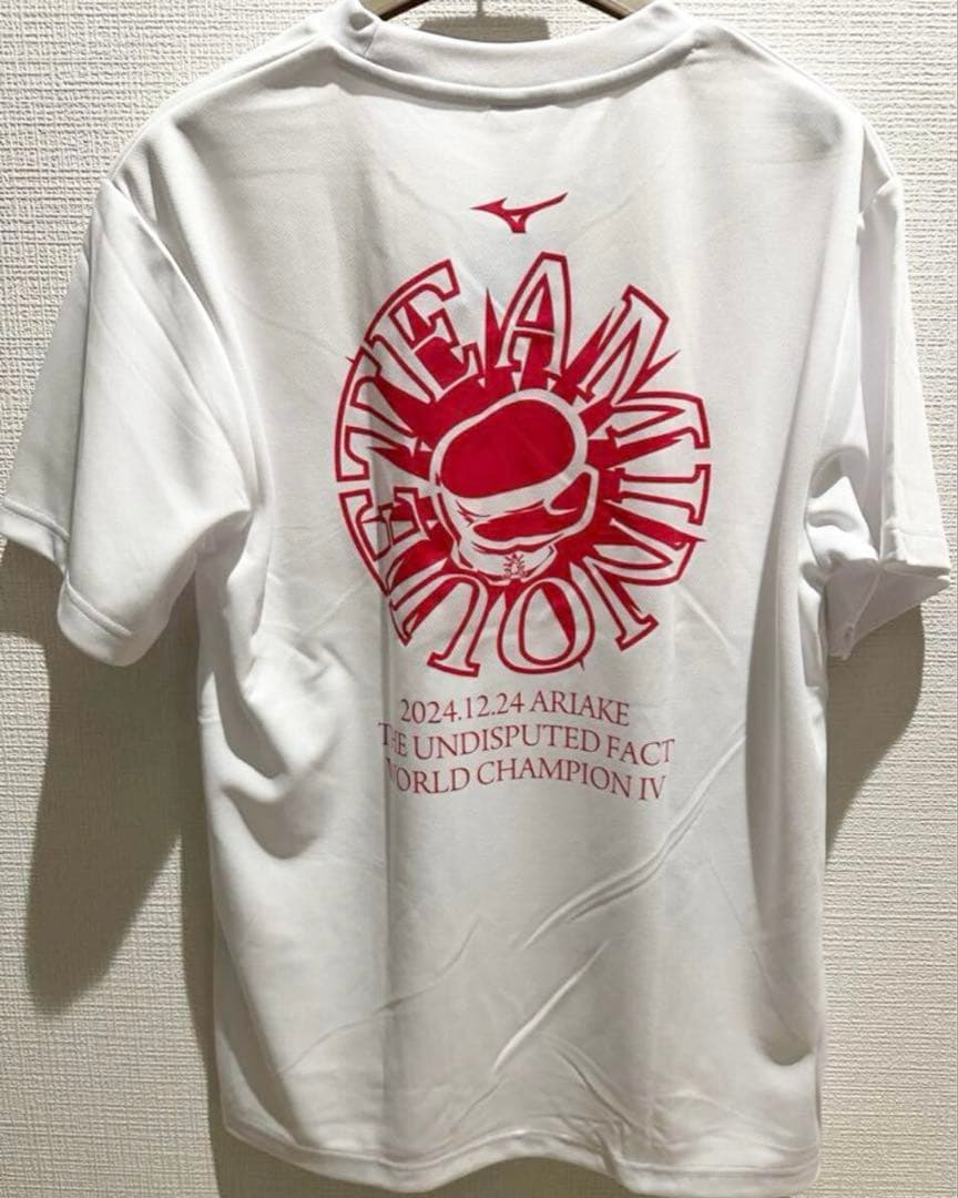 新品未使用 井上尚弥 後援会Tシャツ Mサイズ 1/24有明アリーナ