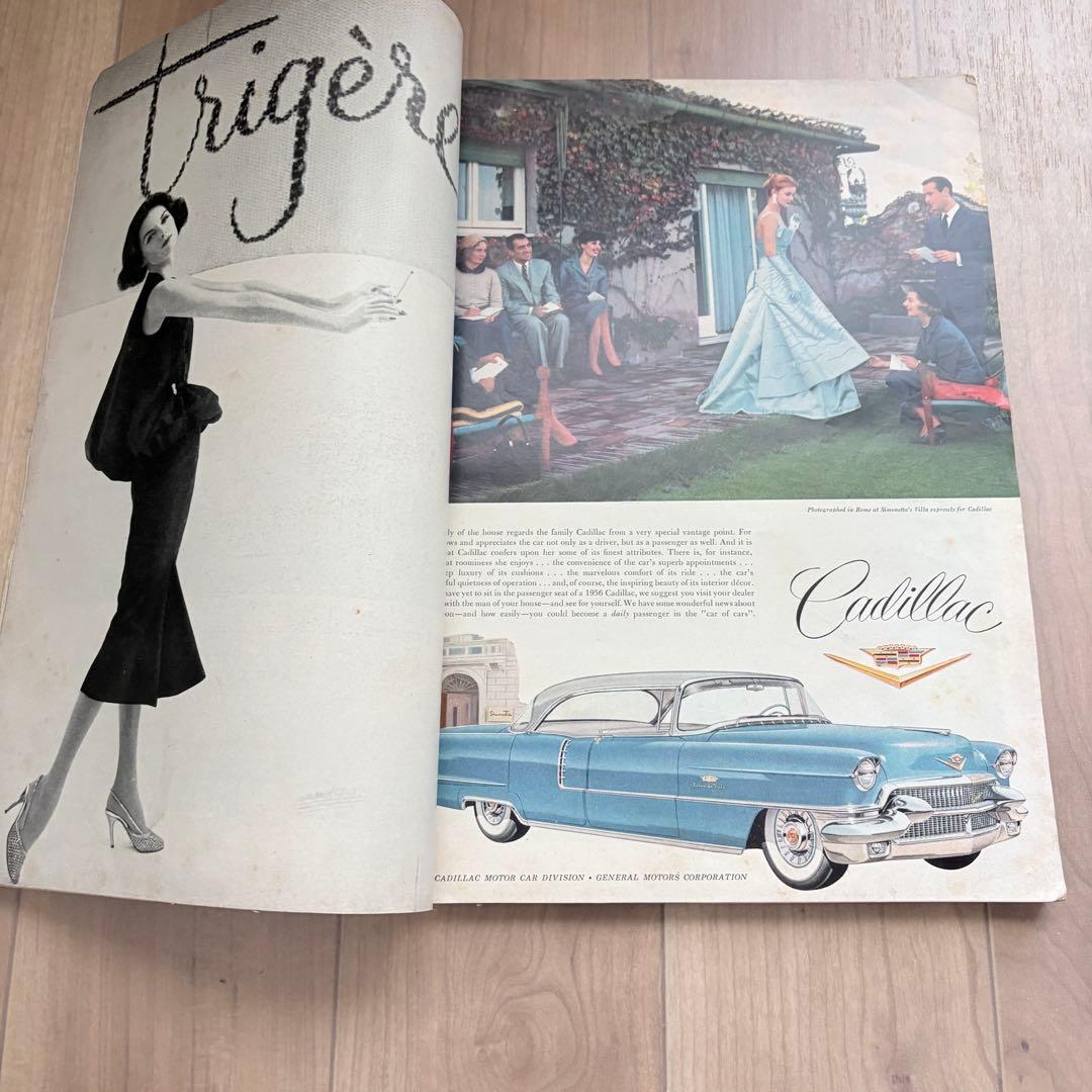 【洋書・希少】ヴィンテージ VOGUE 1956年9月号