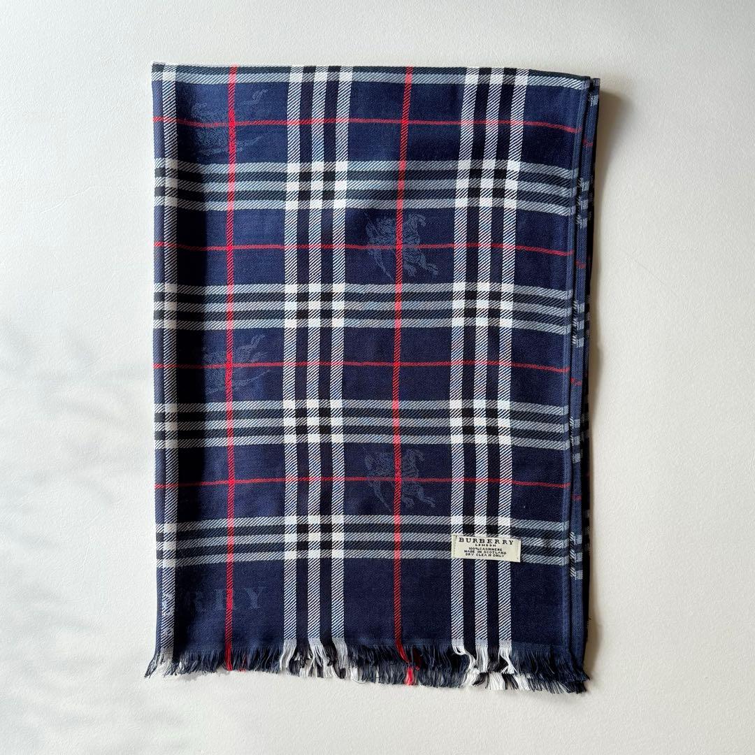 BURBERRY 薄手 カシミヤ ストール