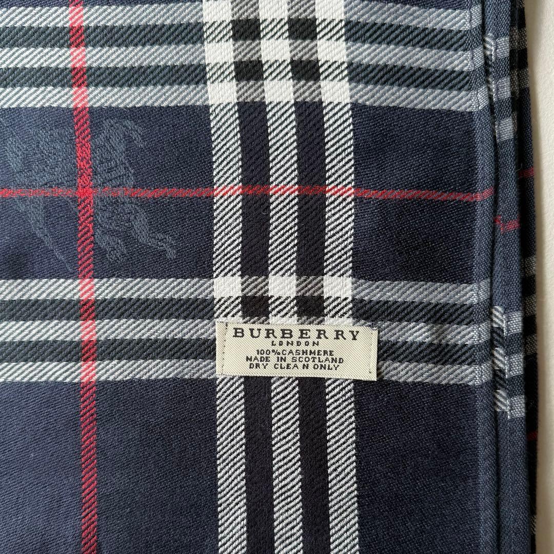 BURBERRY 薄手 カシミヤ ストール