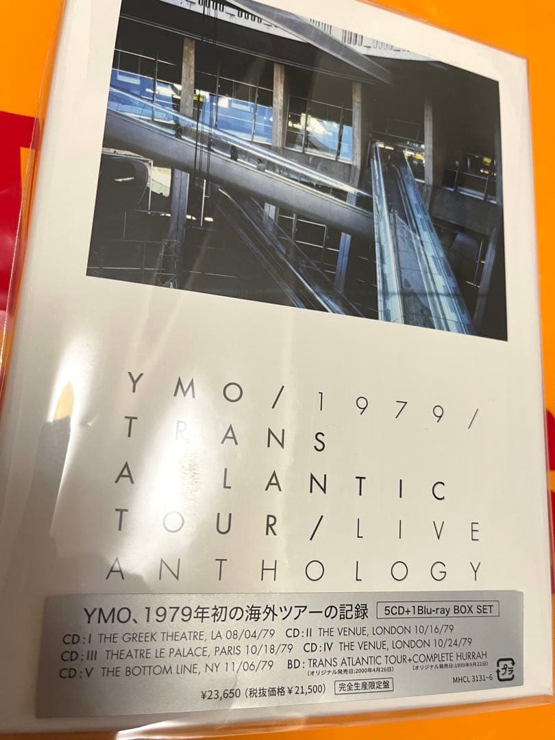 YMO 1979 TRANS ATLANTIC TOUR LIVE 新品未開封