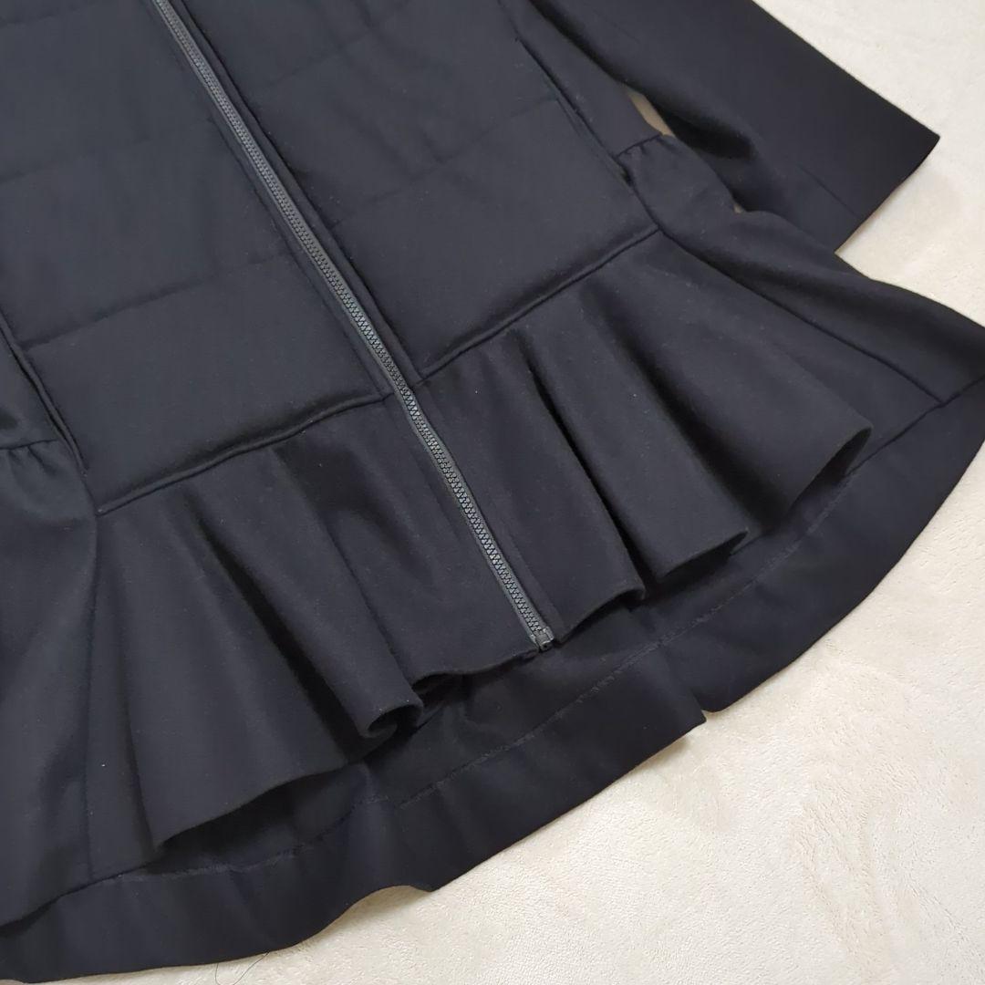 極美品 YOKO CHAN バックティアードウォームコート フレア