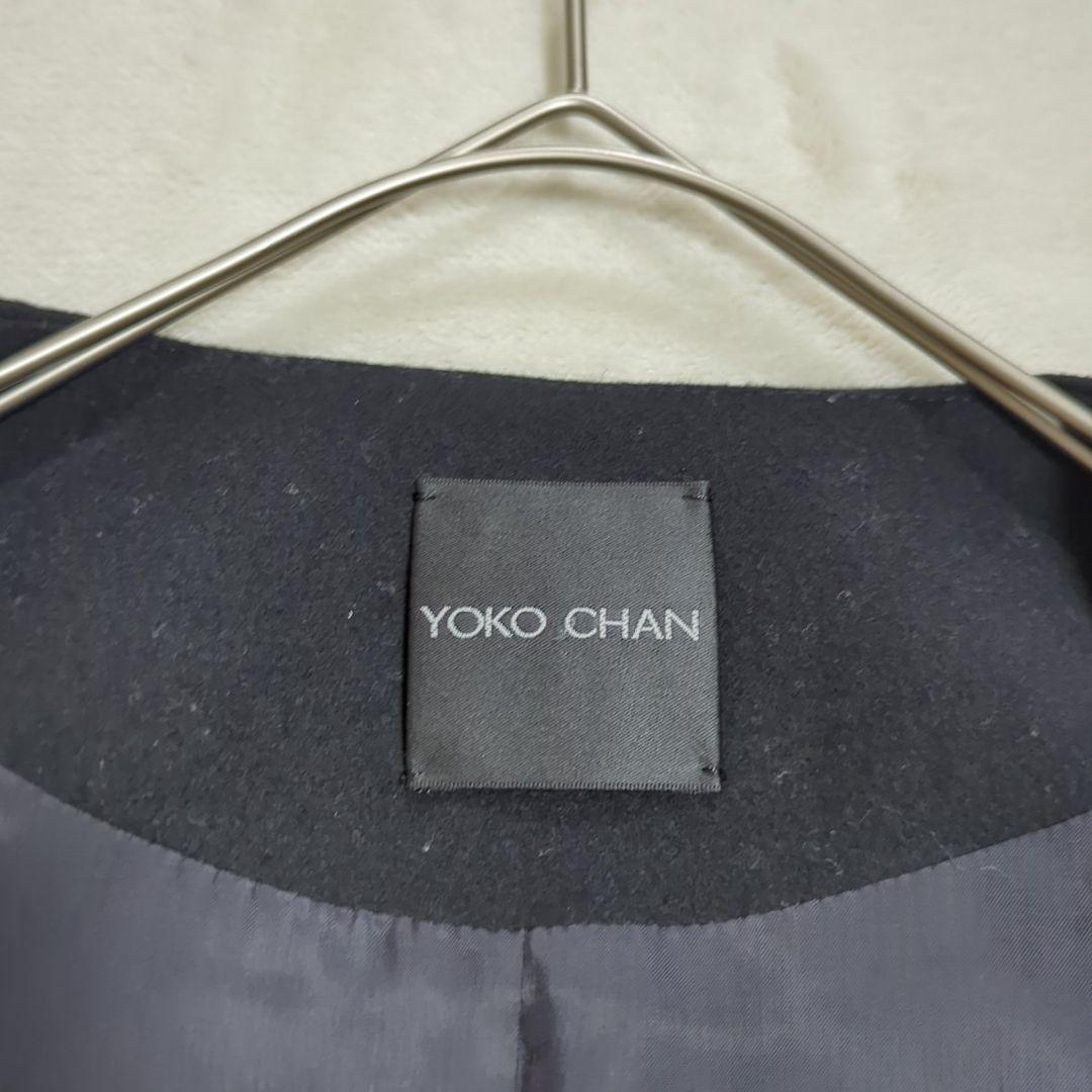 極美品 YOKO CHAN バックティアードウォームコート フレア