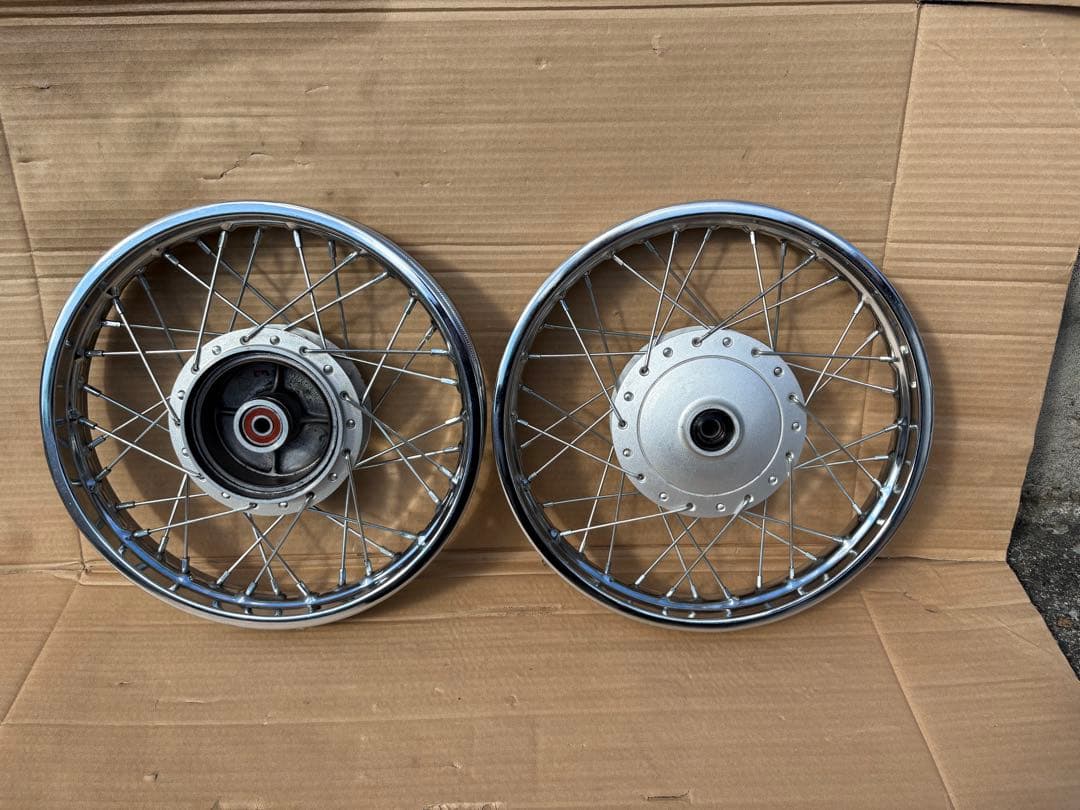 スーパーカブ110ブロ JA10 14インチ　スポークホイール