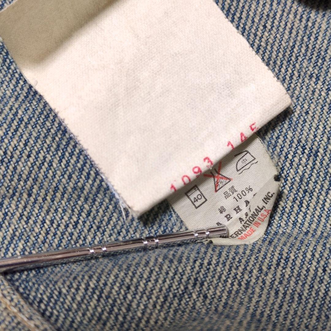 色落ち抜群✨Carhartt USA製 デニムジャケット トラッカー XL