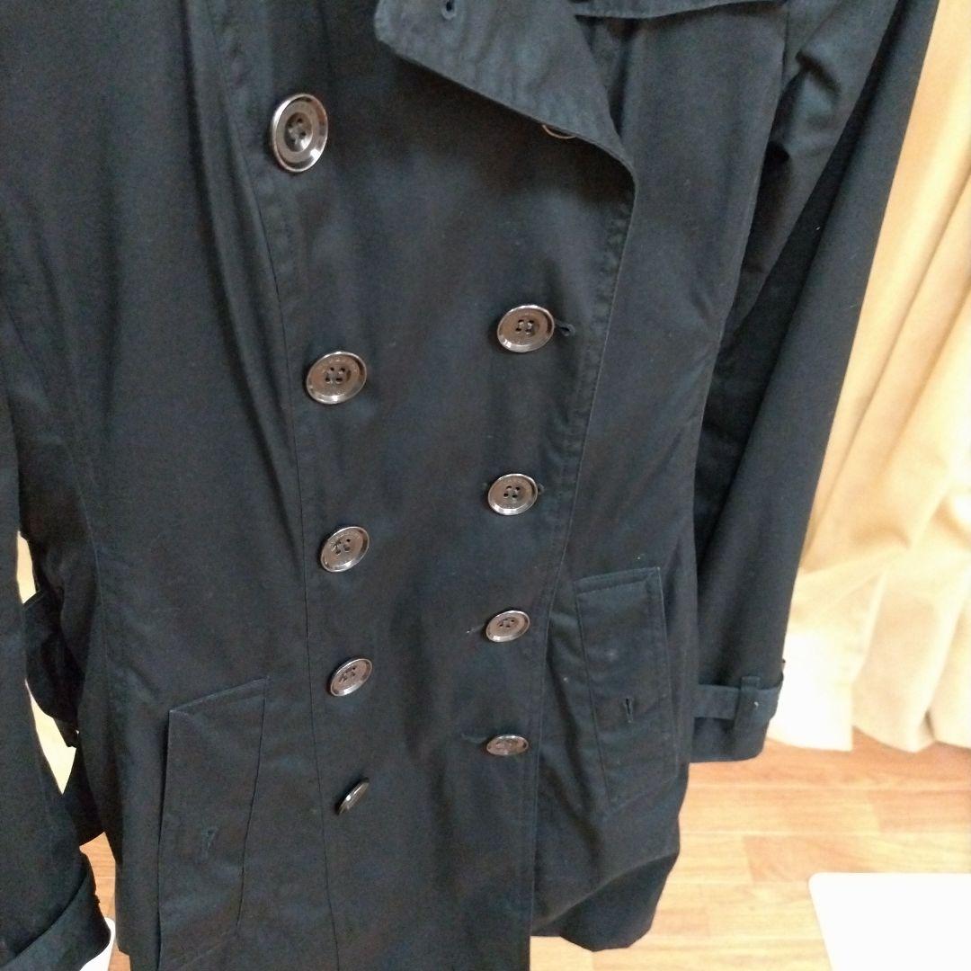 Naka　バーバリー　トレンチコート　ブラック 専用カバーと紙袋付