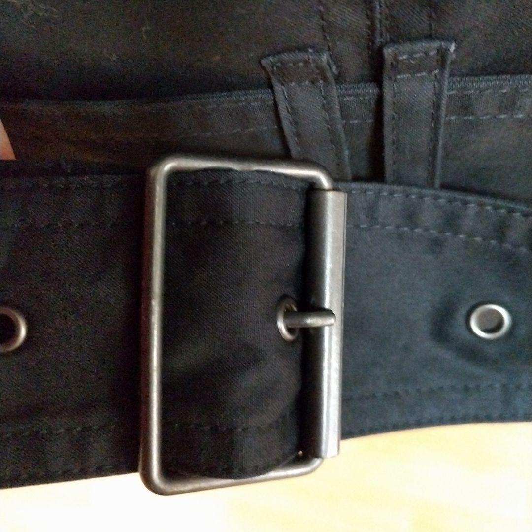 Naka　バーバリー　トレンチコート　ブラック 専用カバーと紙袋付