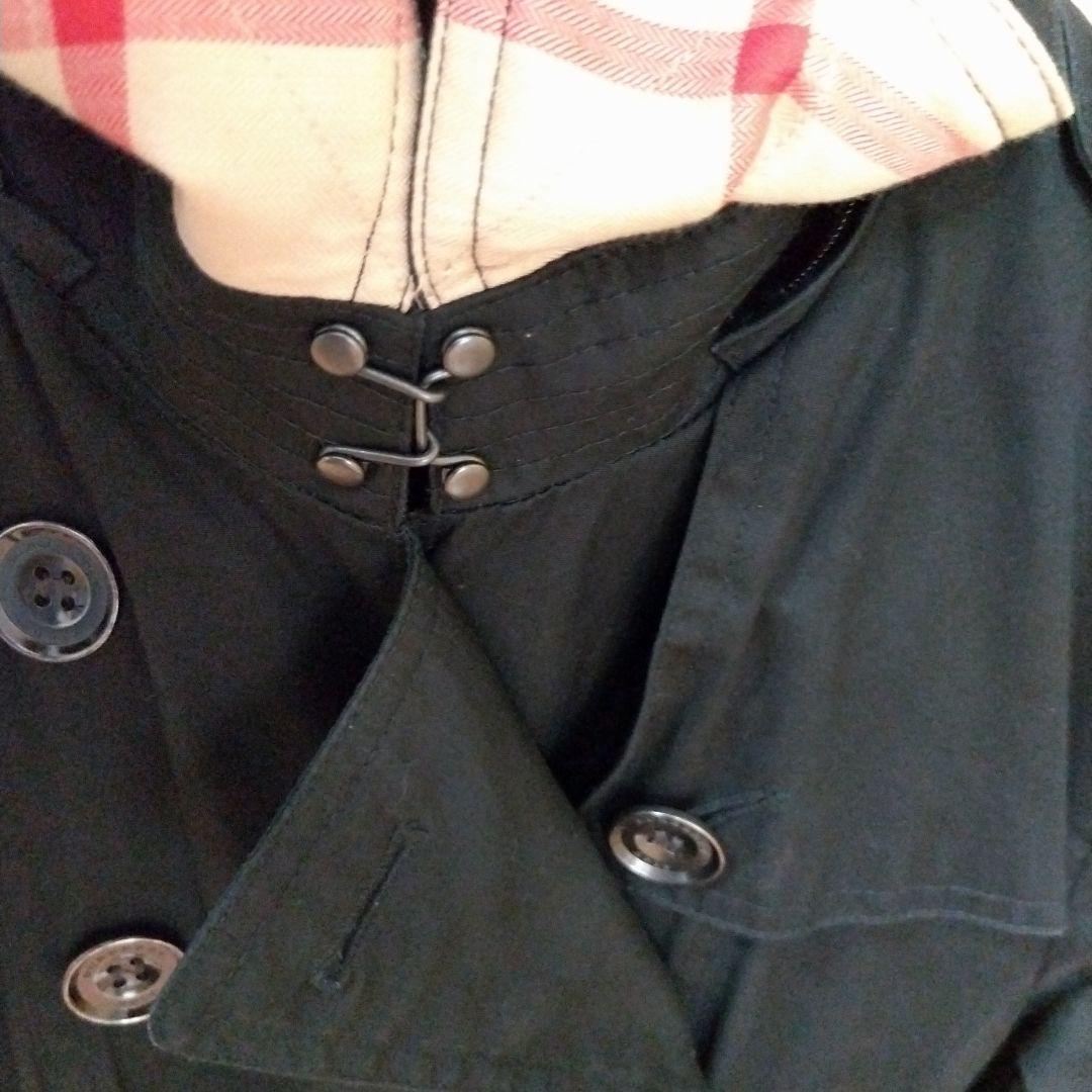 Naka　バーバリー　トレンチコート　ブラック 専用カバーと紙袋付