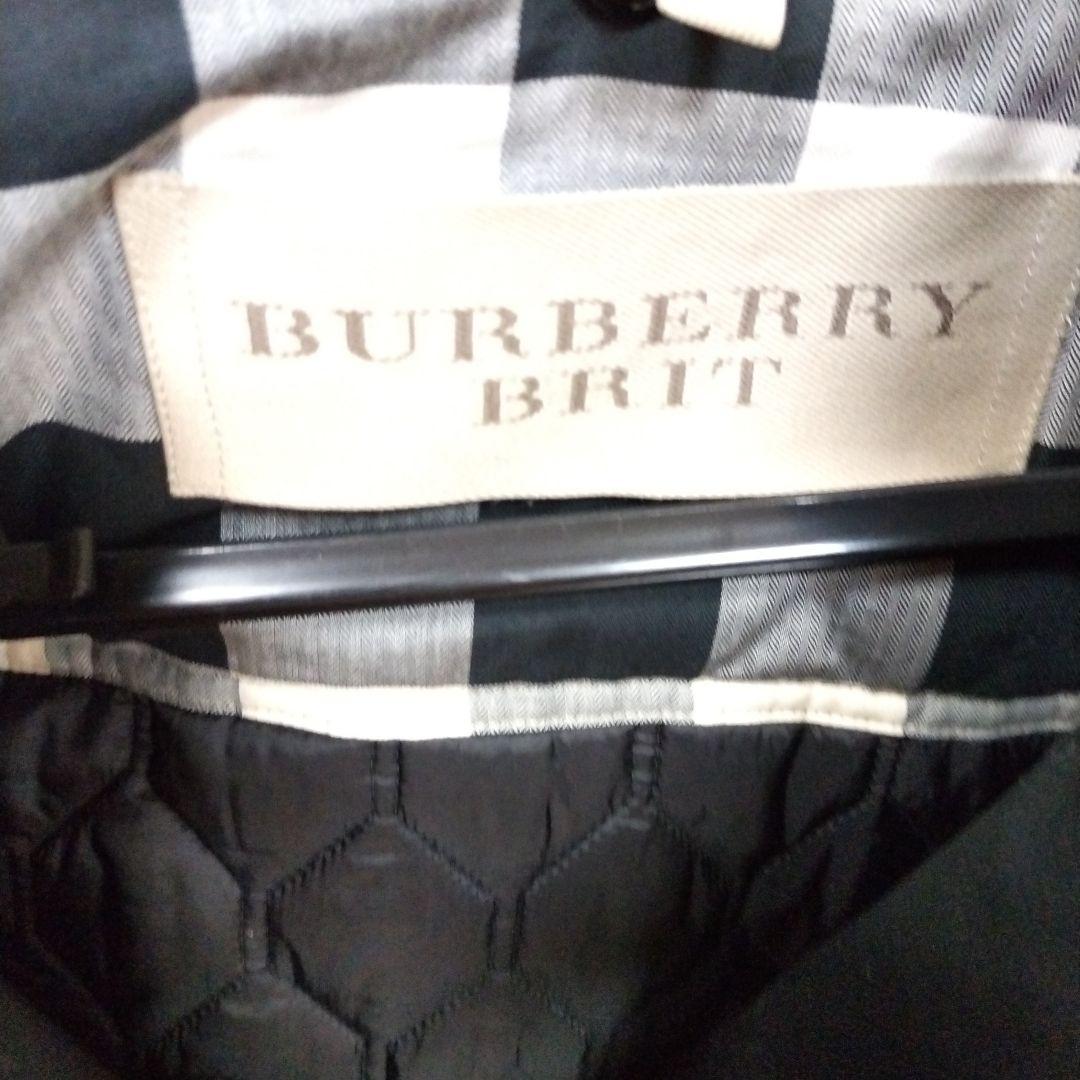 Naka　バーバリー　トレンチコート　ブラック 専用カバーと紙袋付