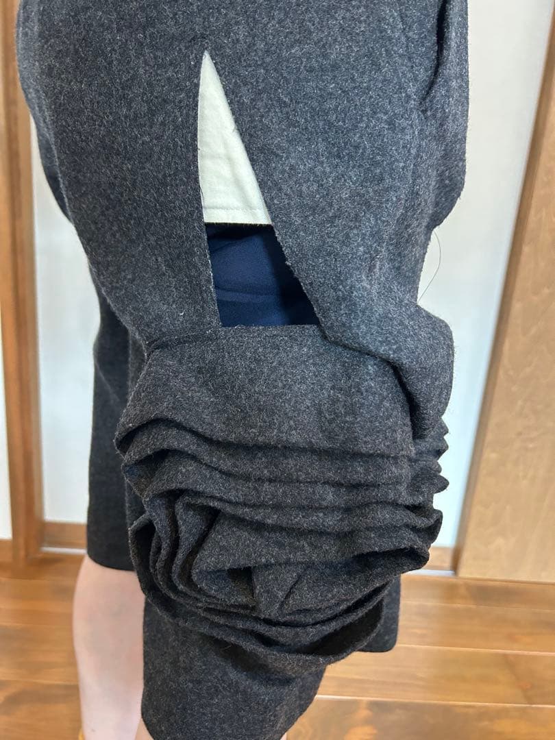 COMME des GARÇONS ダークグレーショートパンツ S