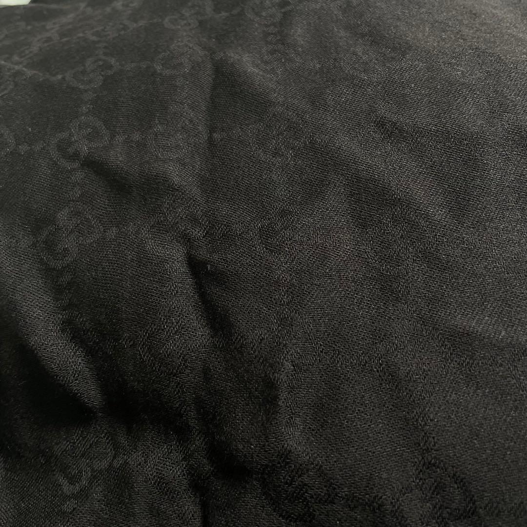 gucci グッチ　アフガンストール スカーフ　ドッキング