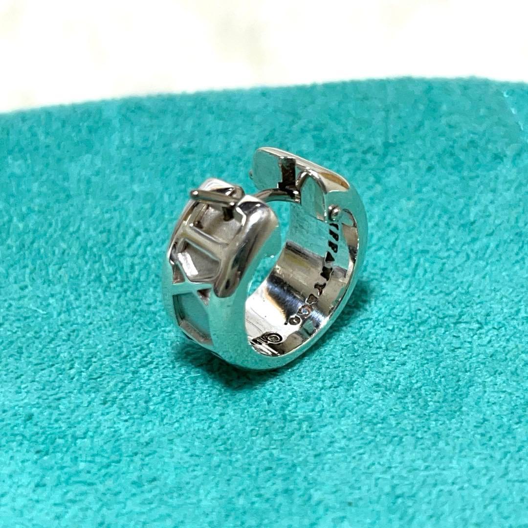 【極美品】ティファニー　アトラスフープピアス　片耳　メンズ/レディース