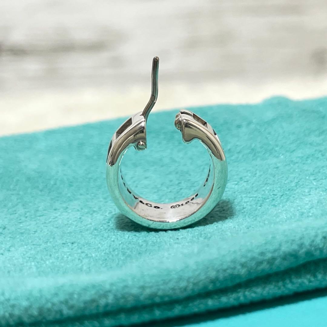 【極美品】ティファニー　アトラスフープピアス　片耳　メンズ/レディース