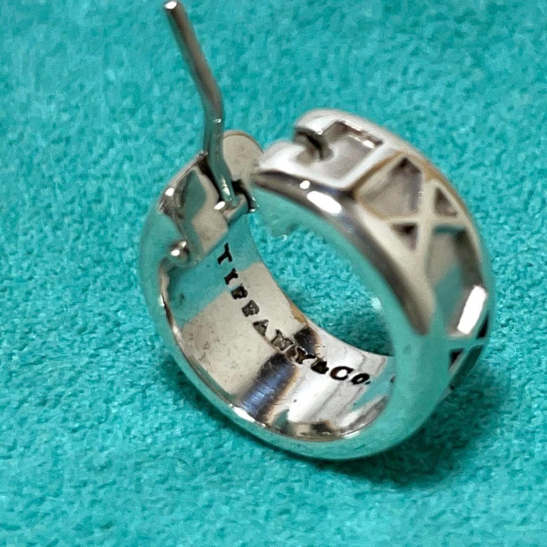 【極美品】ティファニー　アトラスフープピアス　片耳　メンズ/レディース