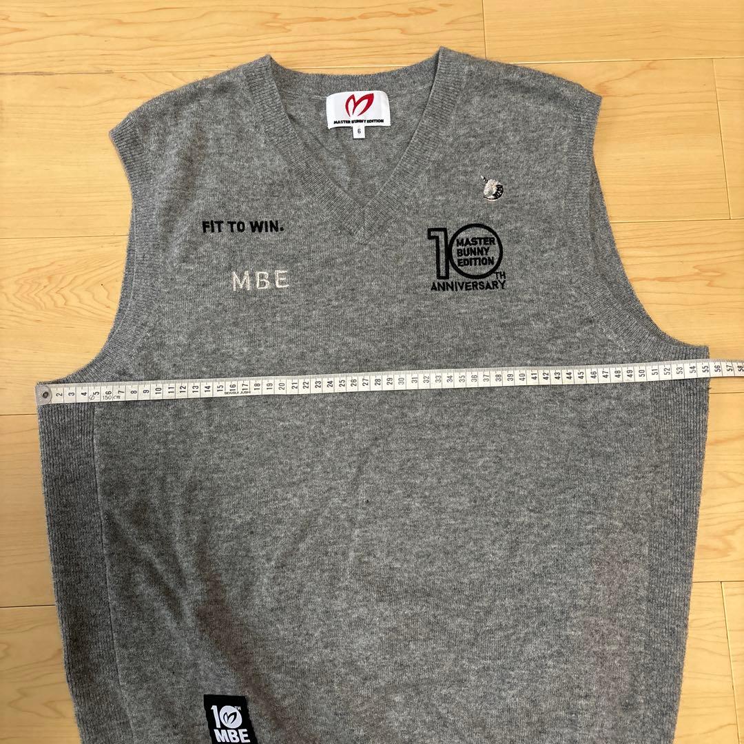 ⭐️MASTER BUNNY EDITION グレー ベスト サイズ6