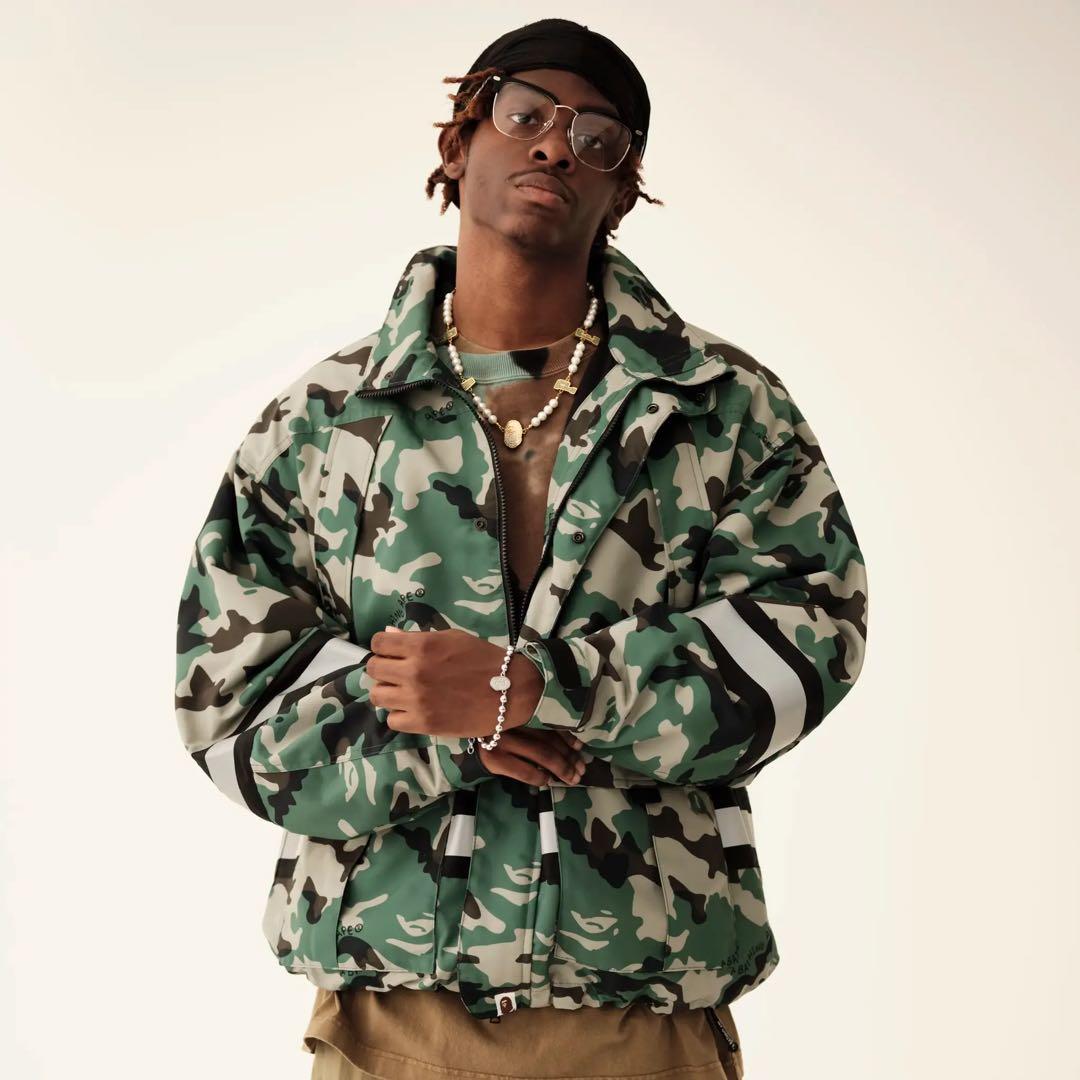 は*る様 A BATHING APE アベイシングエイプ　ジャケット　Lサイズ