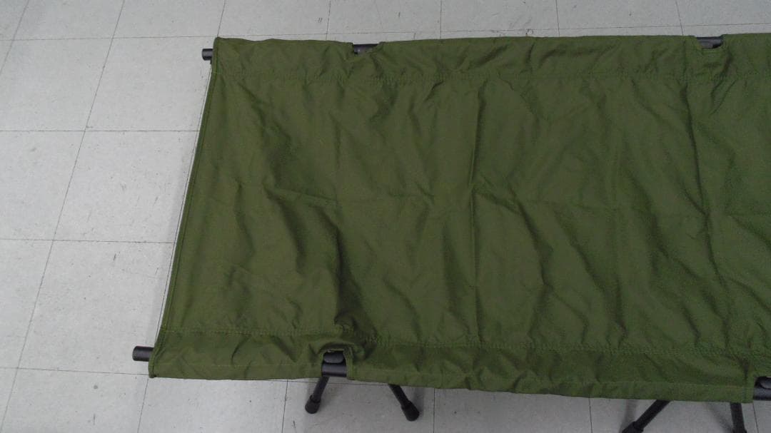 【【中古品】WAQ 2WAY キャンプ コット　軽量 折りたたみベッド ベンチ