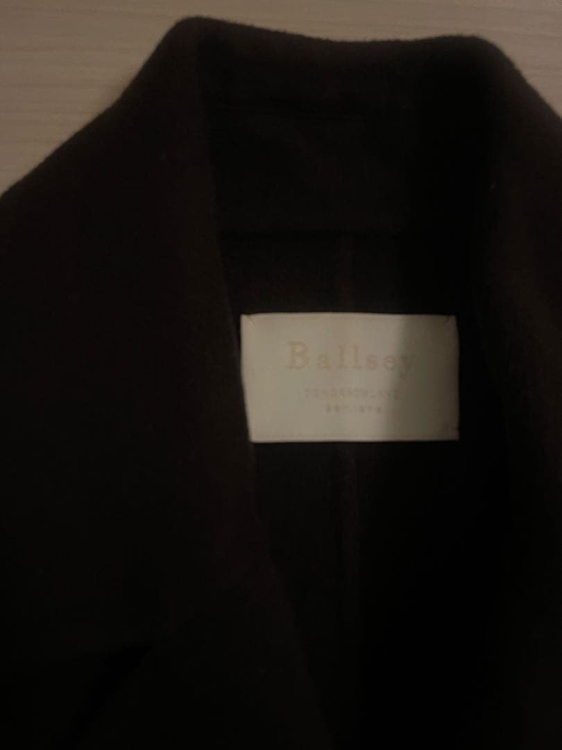 Ballsey プレミアムウールリバーベルテッドショートコート