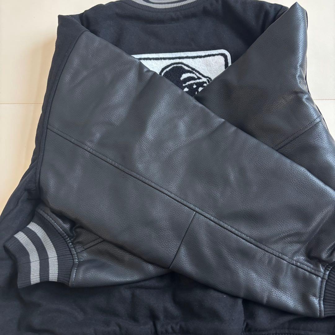 【新品】非売品 抽選当選品 エクストララージ × モンスト　スタジャン　黒　L