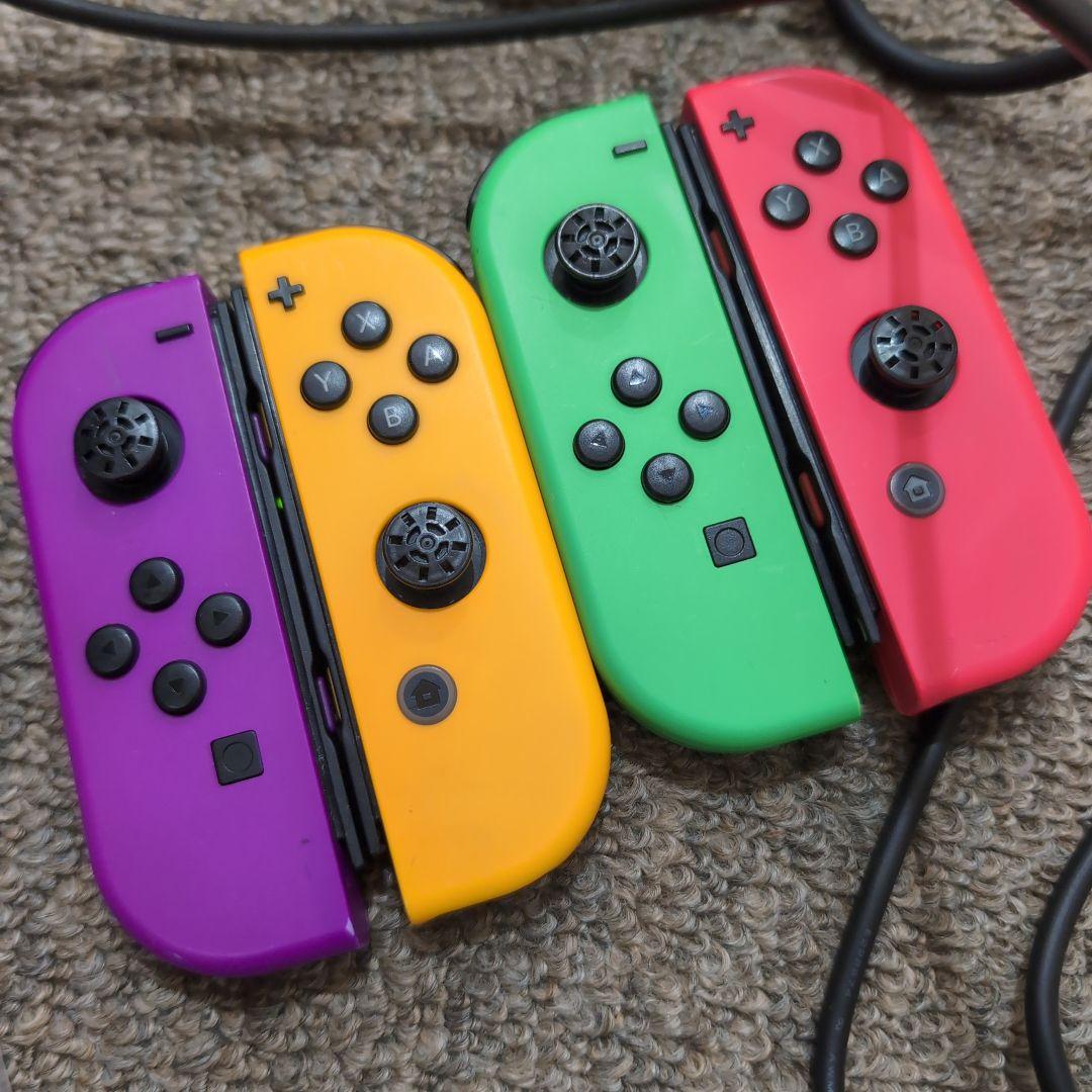 d*3様 Switch本体 Joy-Con6個 やや難あり