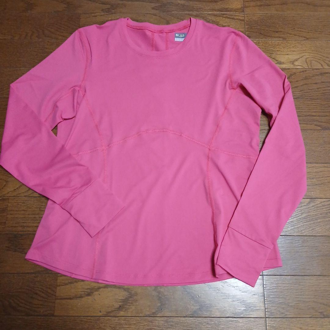 新作Lija ピンク 長袖 Tシャツ L/G